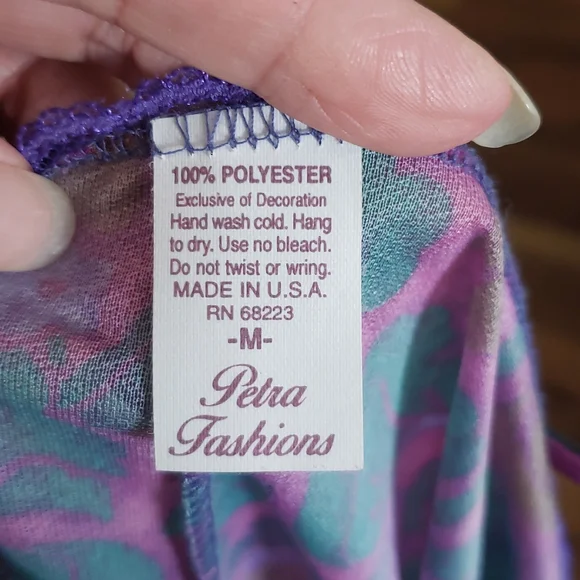 Vintage NWOT Petra Fashions Sheer Romper Nighty - Picture 4 of 4